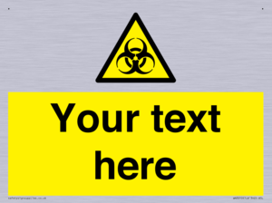 Custom Bio-Hazard Sign